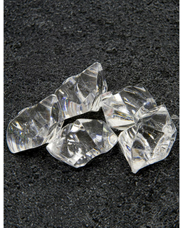  Pierres effet cristal transparentes 50 gr, fig. 1 