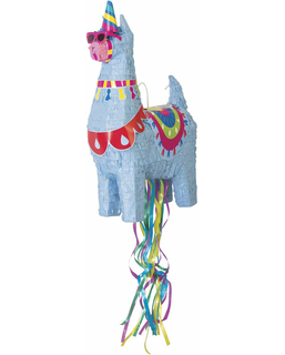  Piñata lama bleu 50 cm, fig. 1 