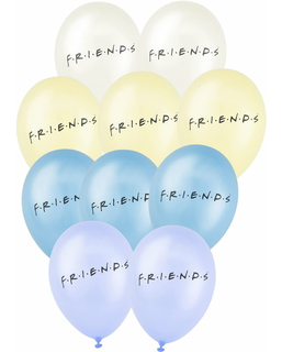  10 Friends Latexballons 25x32cm, fig. 1 