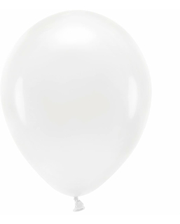  100 weiße pastellfarbene Latexballons 26 cm, fig. 1 