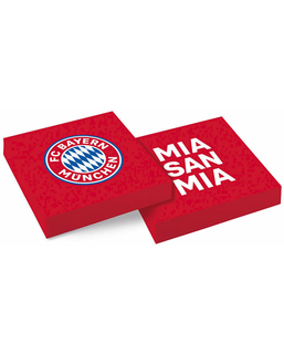  20 Serviettes en papier FC Bayern Munich 33 x 33 cm, fig. 1 