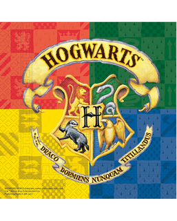  20 Serviettes en papier Harry Potter 33 x 33 cm, fig. 1 