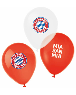  6 Ballons en latex FC Bayern Munich 27 cm, fig. 1 