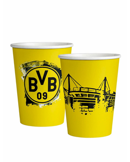  8 Borussia Dortmund Pappbecher 250 ml, fig. 1 