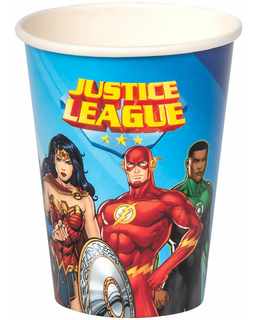  8 FSC® Justice League Pappbecher 210 ml, fig. 1 