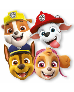  8 Paw Patrol-Papiermasken, fig. 1 