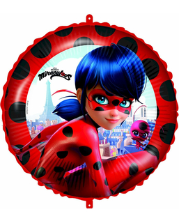  Offizieller Ladybug™-Luftballon bunt 46 cm, fig. 1 