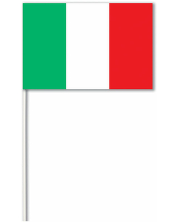  Italien-Papierflagge 14 x 21 cm, fig. 1 