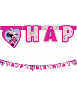  Minnie-Happy-Birthday-Girlande, fig. 1 