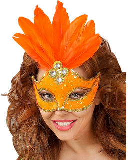  Loup orange avec plumes femme, fig. 1 