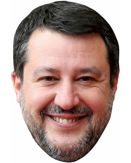  Matteo Salvini Pappmaske für Erwachsene, fig. 1 