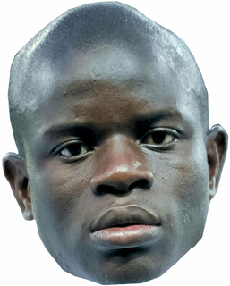  N'golo Kanté Pappmaske, fig. 1 