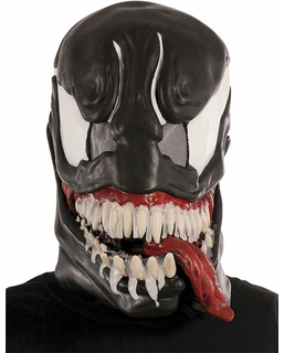  Masque intégral latex Venom adulte, fig. 1 