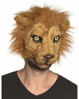  Masque lion peluche adulte, fig. 1 