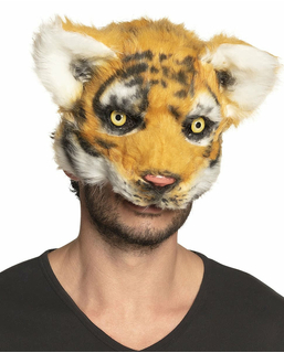  Masque tigre peluche adulte, fig. 1 