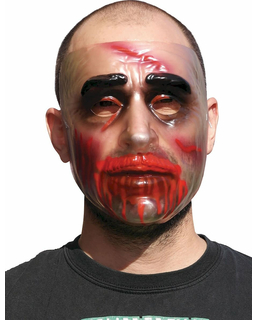  Masque transparent Halloween homme, fig. 1 