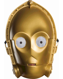  Masque vintage C3PO adulte, fig. 1 