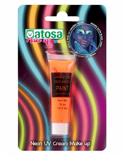  UV-orangefarbene Neon-Make-up-Röhre, fig. 1 