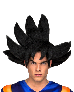  Parrucca Goku Dragon Ball™ adulto, fig. 1 