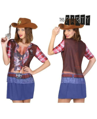  T-shirt pour adultes 6674 Cow-girl, fig. 1 