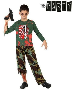  Déguisement pour Enfants Zombie militaire (2 Pcs), fig. 1 