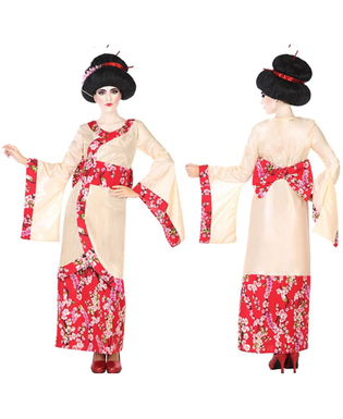  Verkleidung für Erwachsene Rosa (2 pcs) Geisha, fig. 1 