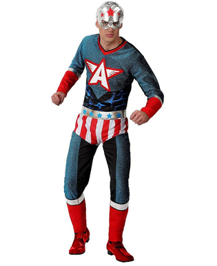  Déguisement pour Adultes American Captain XXL, fig. 1 