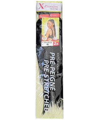  Extensions pour les Cheveux X-Pression Pré-Peigné 1B Ultraléger (2 uds), fig. 1 