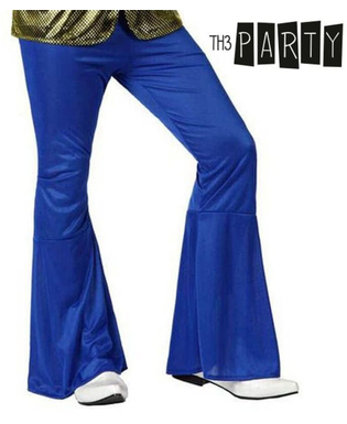  Pantalon pour Adulte Disco Bleu, fig. 1 