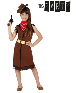  Costume per Bambini Cowboy donna, fig. 1 