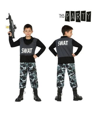  Déguisement pour Enfants Policier Swat (2 pcs), fig. 1 