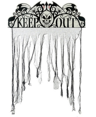  Décoration Suspendue Keep Out (97 x 137 cm), fig. 1 