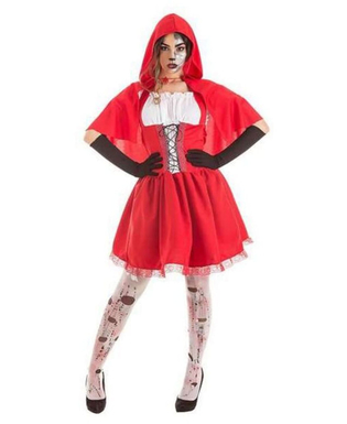  Déguisement pour Adultes Creaciones Llopis Little Red Riding Hood Taille M, fig. 1 