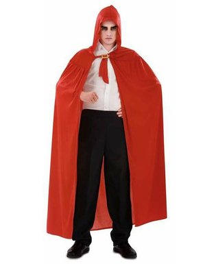  Cape My Other Me Rouge Homme Taille unique Avec capuche, fig. 1 