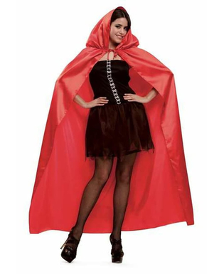  Cape My Other Me Damen rot Einheitsgröße Mit Kapuze, fig. 1 