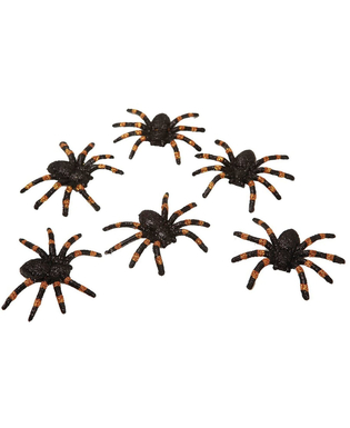  Halloween-Dekoration My Other Me Spinne Brillant (6 uds) (6 x 7 cm), fig. 1 