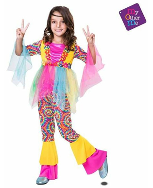  Déguisement pour Enfants My Other Me Girl Hippie, fig. 1 