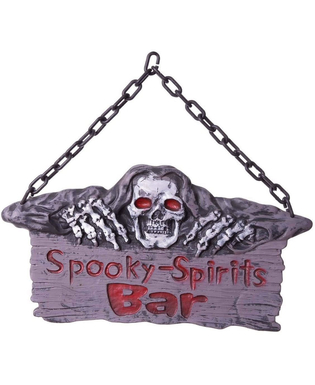  Schild My Other Me Spooky Spirits Bar Halloween (37 x 46 cm), fig. 1 