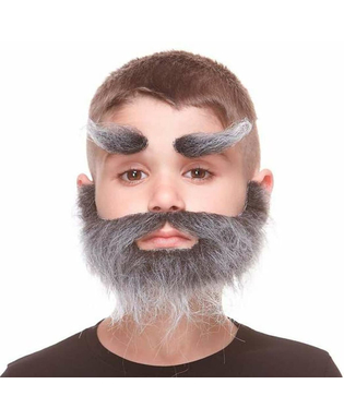  Fausse barbe My Other Me Gris, fig. 1 