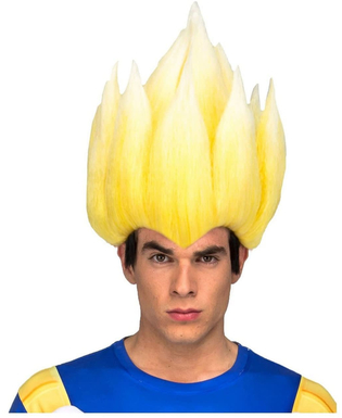  Perücke My Other Me Sayan Vegeta Blond, fig. 1 