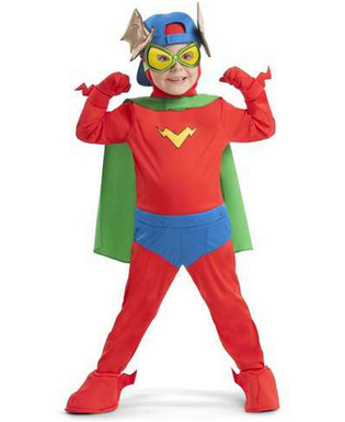  Déguisement pour Enfants Superthings Kid Fury 4-5 Ans, fig. 1 