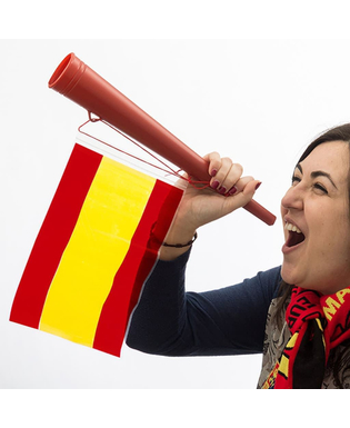  Vuvuzela mit Spanien-Flagge, fig. 1 