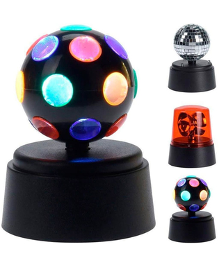  Disco-Leuchten LED Balls Packung mit 3 Einheiten, fig. 1 