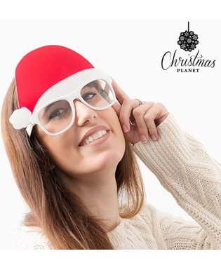  Lunettes avec Bonnet de Père Noël Christmas Planet, fig. 1 