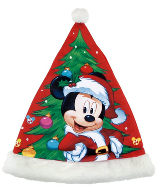  Bonnet de Père Noël Mickey Mouse Happy smiles Enfant 37 cm, fig. 1 