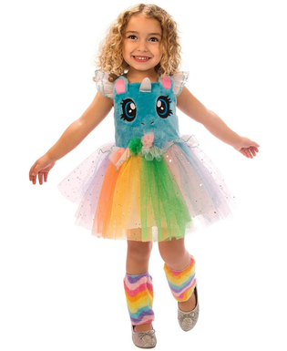  Déguisement pour Enfants My Other Me Bleu Licorne 3-4 Ans Yeux, fig. 1 