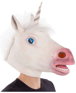  Maske My Other Me Einheitsgröße Einhorn Verkleidung, fig. 1 