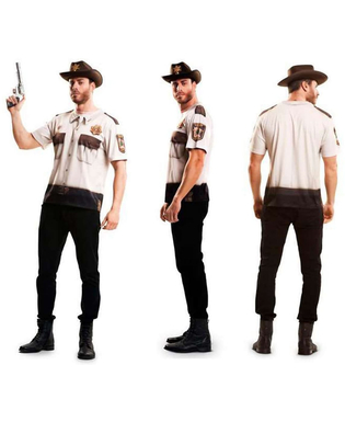  Déguisement pour Adultes My Other Me Sheriff Police, fig. 1 