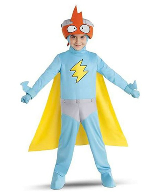  Déguisement Superthings Kid Kazoom 4-5 Ans, fig. 1 