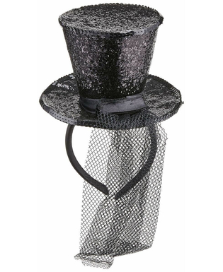  Chapeau Limit Costumes Noir Veuve Noire, fig. 1 